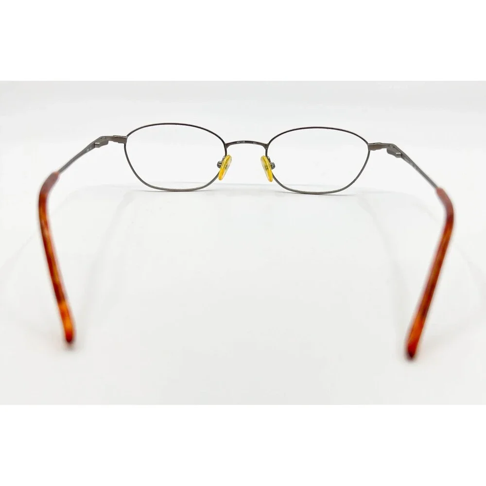 Chesterfield Eyeglass Frames Mens Brown Titanium Oval CH393T 49-20-145